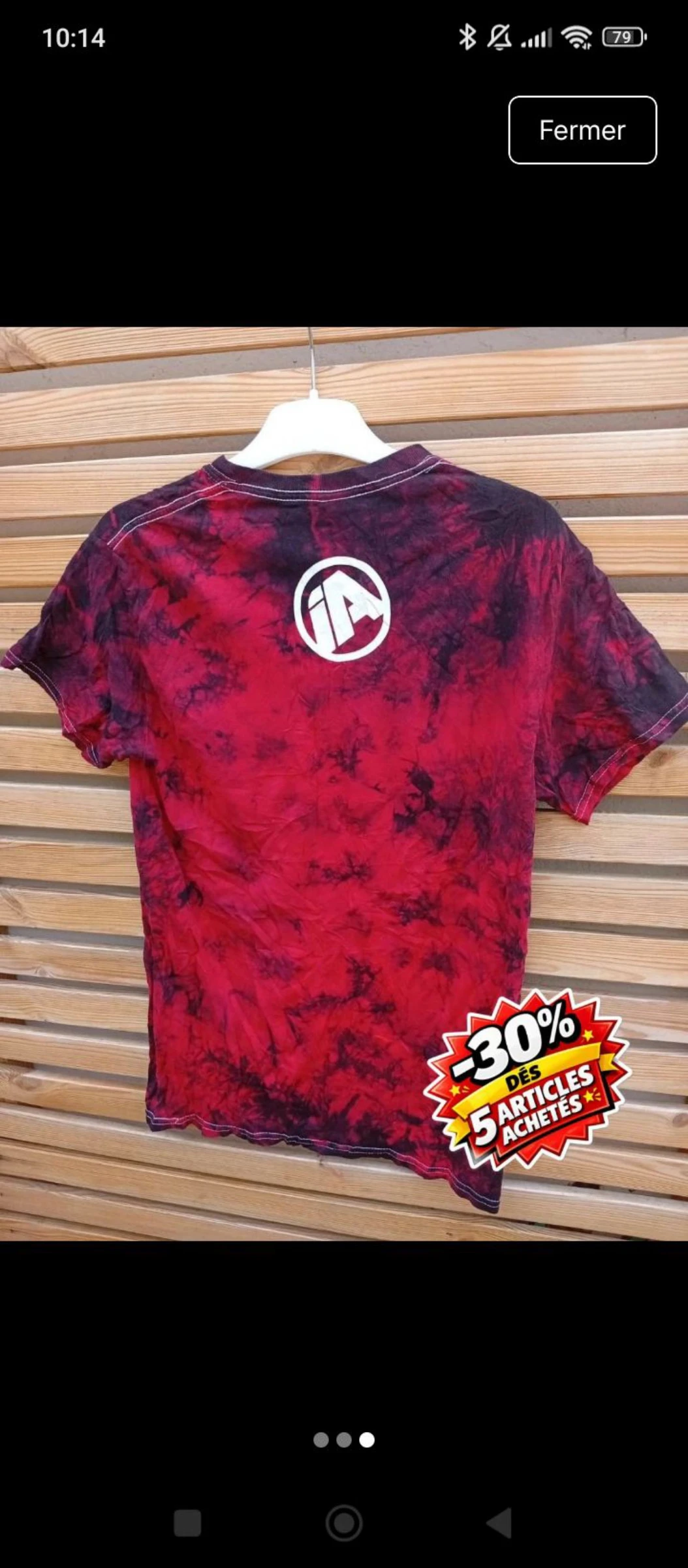 T-shirt tie and die – photo 3